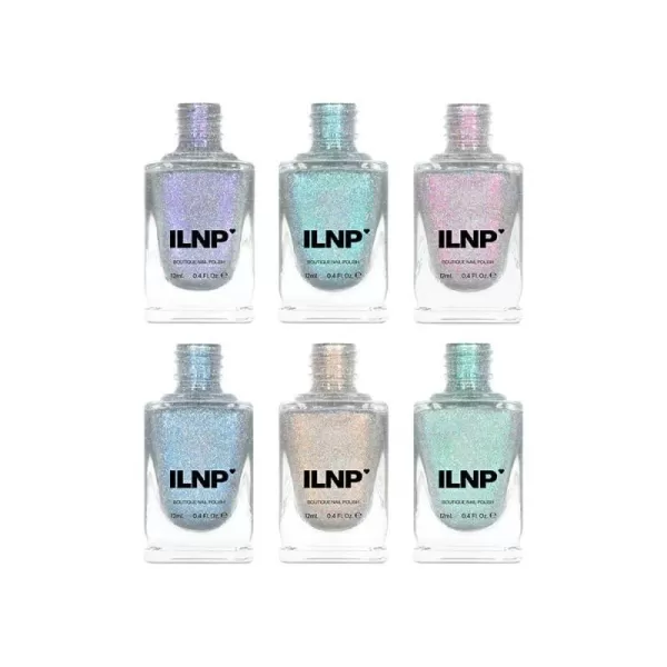 ILNP Color Kissed Ultra Holos Collection 2017  Ultra Holographic Nail Polish SetILNP Color Kissed Ultra Holos Collection 2017  Ultra Holographic Nail Polish Set