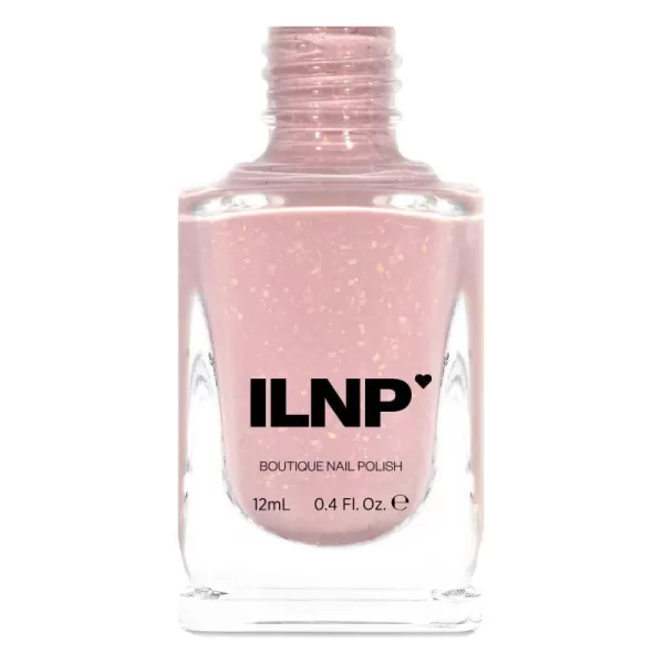 ILNP Daybreak  Milky Pink Flakie Shimmer Nail PolishILNP Daybreak  Milky Pink Flakie Shimmer Nail Polish