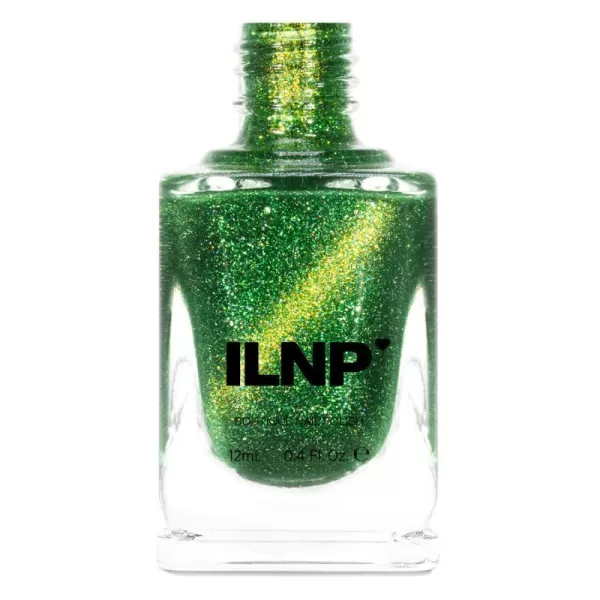 ILNP Frankie  Monster Green Magnetic Holographic Nail PolishILNP Frankie  Monster Green Magnetic Holographic Nail Polish