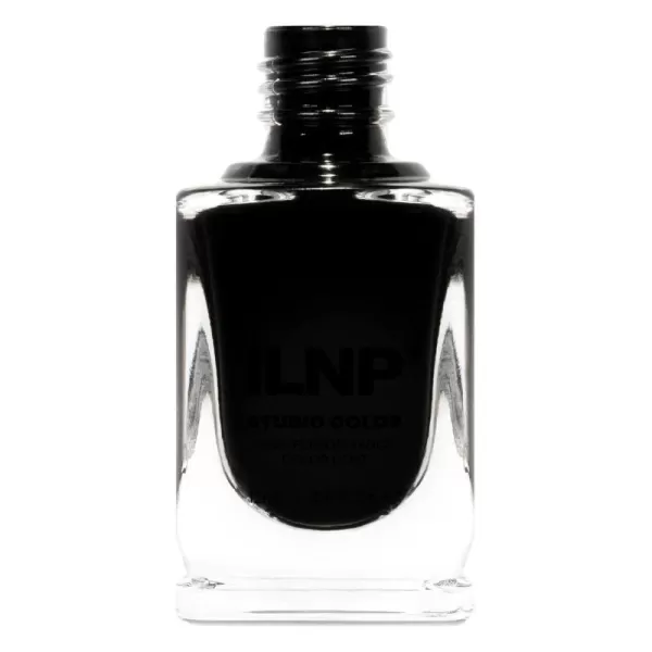 ILNP Ink  Intense Jet Black Cream Nail Polish One Coat Studio Color High PerformanceILNP Ink  Intense Jet Black Cream Nail Polish One Coat Studio Color High Performance