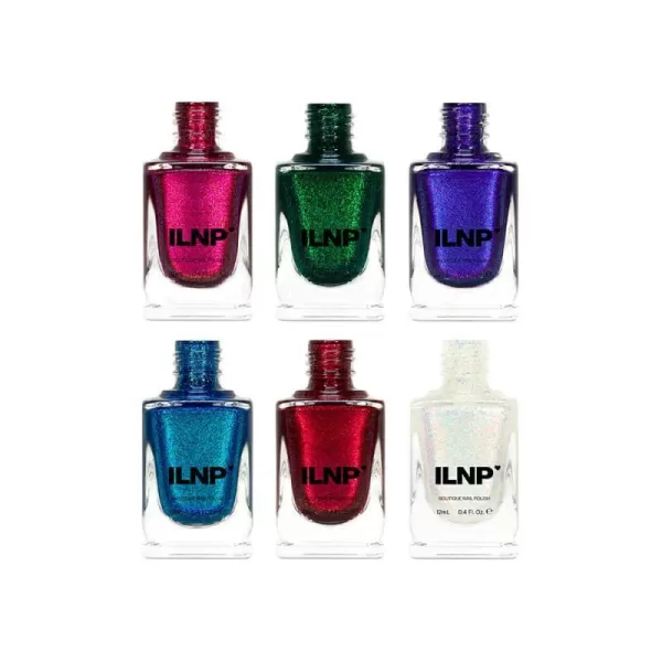 ILNP NYE Collection  Fun and Festive New Years Eve Nail Polish CollectionNYE Collection 040 Fl Oz Pack of 6