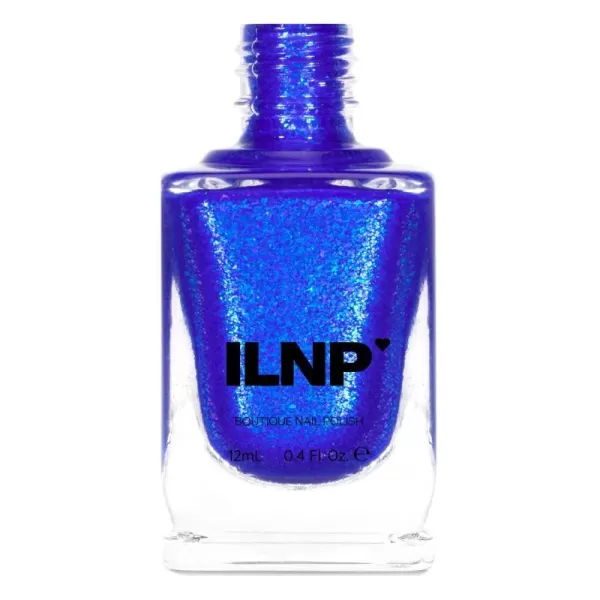 ILNP Sea Glass  Deep Cobalt Blue Shimmer Nail PolishILNP Sea Glass  Deep Cobalt Blue Shimmer Nail Polish