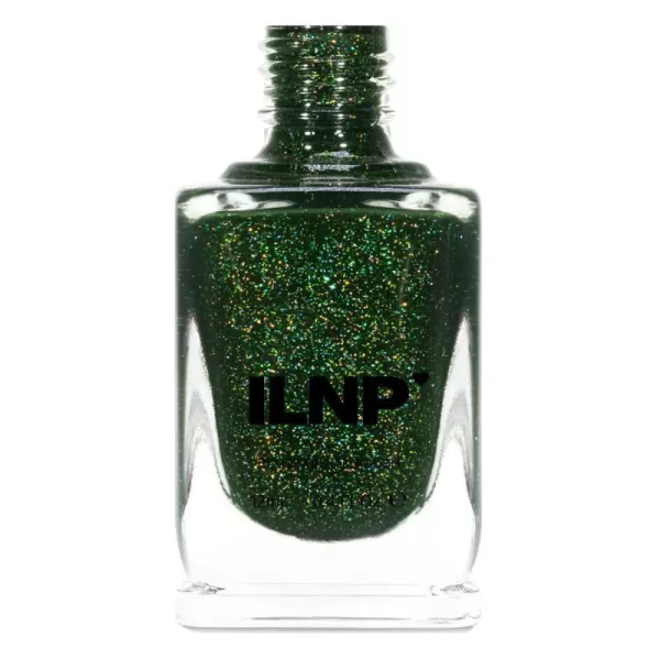 ILNP Sled Day  Creamy Light Grey Holographic Jelly Nail PolishForest Drive 040 Fl Oz Pack of 1