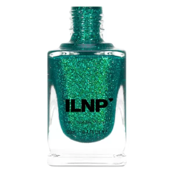 ILNP Sled Day  Creamy Light Grey Holographic Jelly Nail PolishParadise 040 Fl Oz Pack of 1