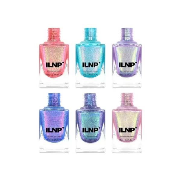 ILNP Summer Nights Collection  Iridescent Holographic Nail Polish SetILNP Summer Nights Collection  Iridescent Holographic Nail Polish Set