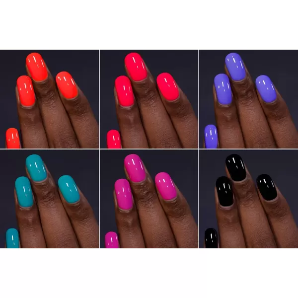 ILNP Arcade  Neon Summer Nail Polish Collection Studio Color High Performance Color CoatILNP Arcade  Neon Summer Nail Polish Collection Studio Color High Performance Color Coat