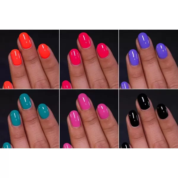 ILNP Arcade  Neon Summer Nail Polish Collection Studio Color High Performance Color CoatILNP Arcade  Neon Summer Nail Polish Collection Studio Color High Performance Color Coat