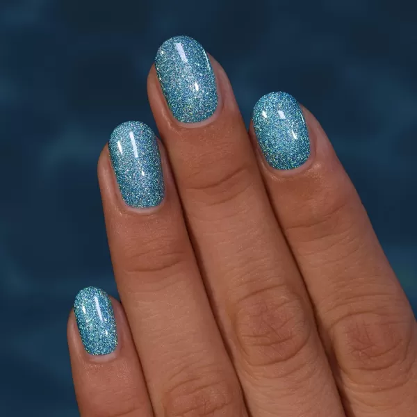 ILNP Blowing Bubbles  Rich Sky Blue Ultra Holo Nail PolishILNP Blowing Bubbles  Rich Sky Blue Ultra Holo Nail Polish