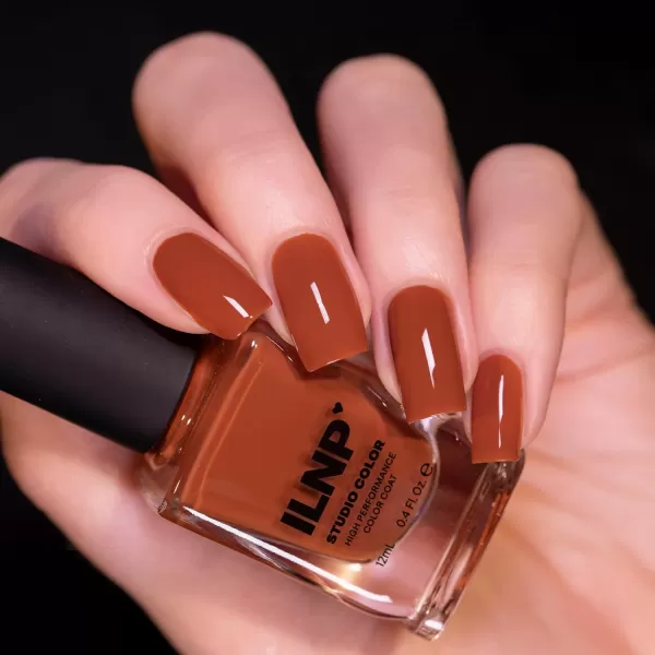 ILNP Caramel  Creamy Caramel Studio Color Nail PolishILNP Caramel  Creamy Caramel Studio Color Nail Polish