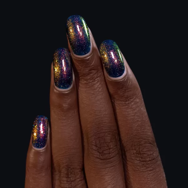 ILNP Comet  Cosmic Blue Shimmer Nail PolishILNP Comet  Cosmic Blue Shimmer Nail Polish