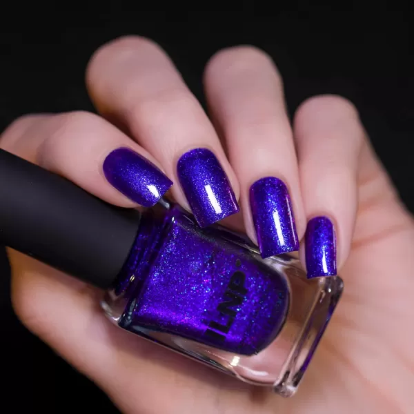 ILNP Last Call  Rich BlueViolet Shimmer Nail PolishILNP Last Call  Rich BlueViolet Shimmer Nail Polish