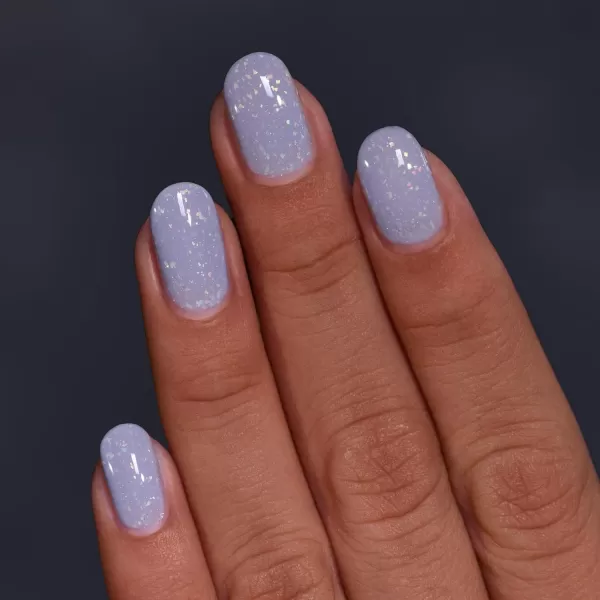 ILNP Pitter Patter  Cloudy Periwinkle Flakie Nail PolishILNP Pitter Patter  Cloudy Periwinkle Flakie Nail Polish