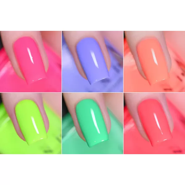 ILNP Poolside Collection  Striking Neon Summer Nail Polish CollectionILNP Poolside Collection  Striking Neon Summer Nail Polish Collection