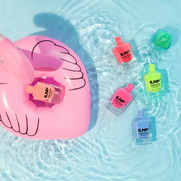 ILNP Poolside Collection  Striking Neon Summer Nail Polish CollectionILNP Poolside Collection  Striking Neon Summer Nail Polish Collection