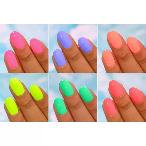 ILNP Poolside Collection  Striking Neon Summer Nail Polish CollectionILNP Poolside Collection  Striking Neon Summer Nail Polish Collection