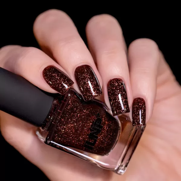 ILNP Shapeshifter  Chocolate Brown Holographic Metallic Nail PolishILNP Shapeshifter  Chocolate Brown Holographic Metallic Nail Polish