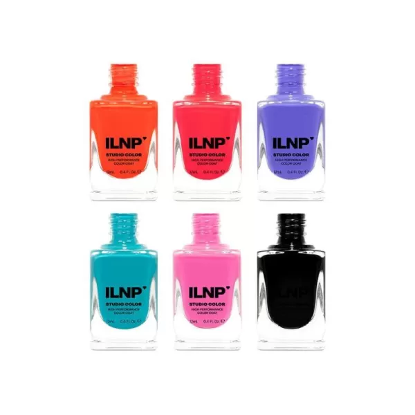 ILNP Arcade  Neon Summer Nail Polish Collection Studio Color High Performance Color CoatILNP Arcade  Neon Summer Nail Polish Collection Studio Color High Performance Color Coat