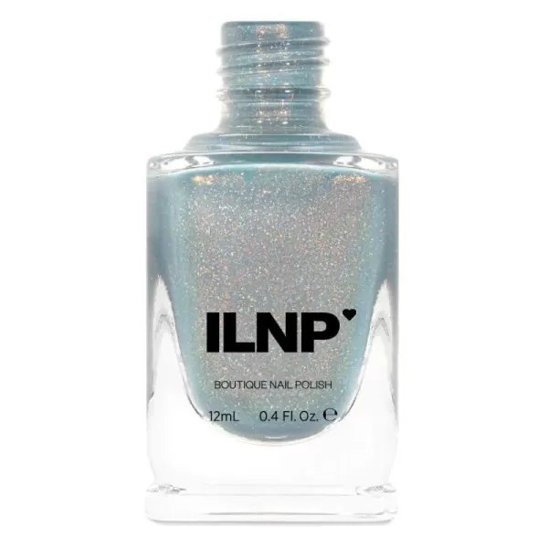 ILNP Clever Girl  Bluish Grey Holographic Nail PolishILNP Clever Girl  Bluish Grey Holographic Nail Polish