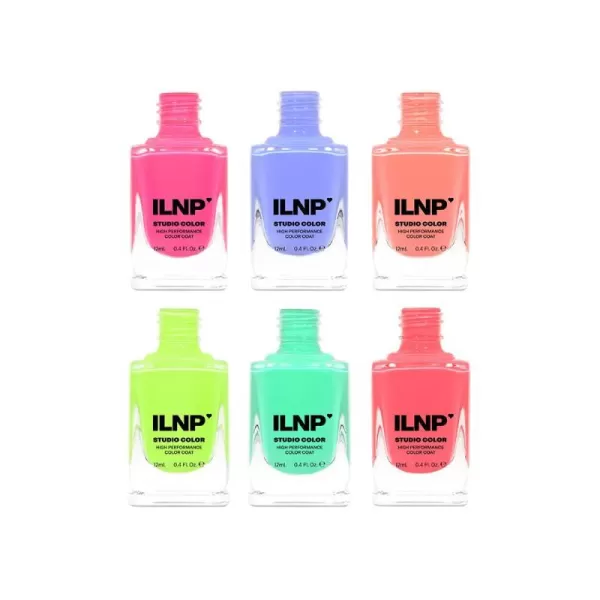 ILNP Poolside Collection  Striking Neon Summer Nail Polish CollectionILNP Poolside Collection  Striking Neon Summer Nail Polish Collection