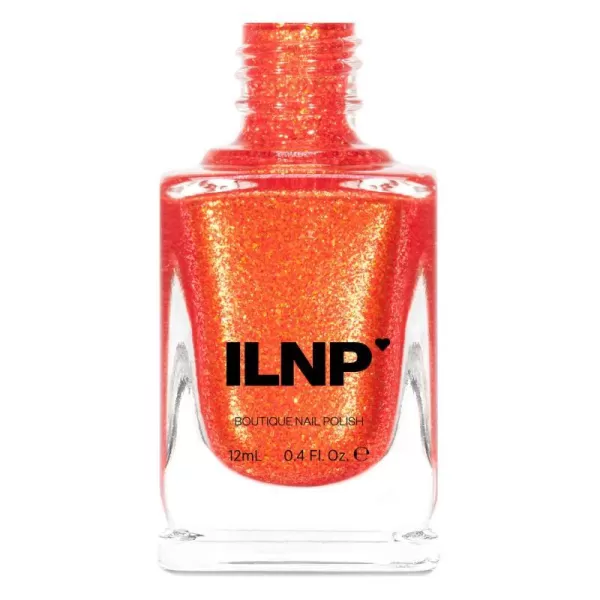 ILNP Carved  JackOLantern Orange Shimmer Nail PolishILNP Carved  JackOLantern Orange Shimmer Nail Polish