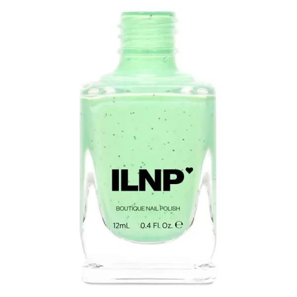 ILNP Sugar High  Creamy White MultiColored Speckled Nail PolishMint Chip 040 Fl Oz Pack of 1