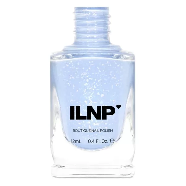 ILNP Sugar High  Creamy White MultiColored Speckled Nail PolishUp Above 040 Fl Oz Pack of 1