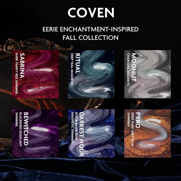 imageILNP Coven Collection  Eerie EnchantmentInspired Nail Polish Collection