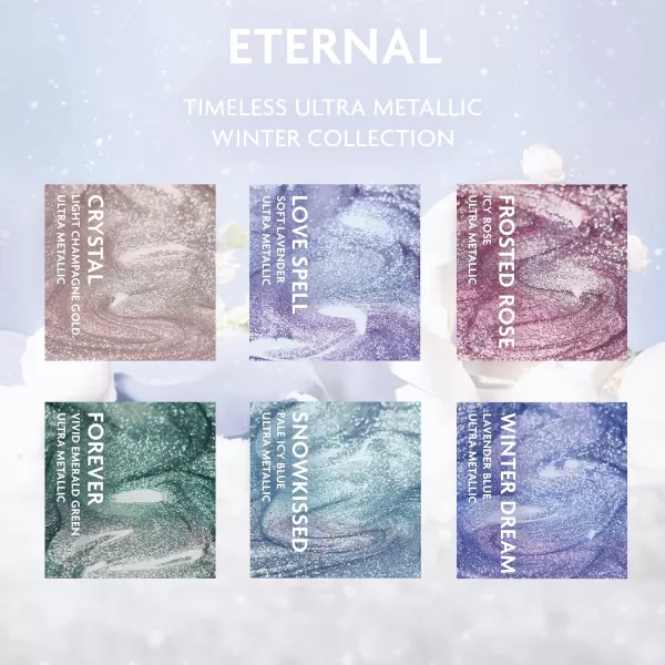 imageILNP Eternal Collection  Winter WeddingInspired Nail Polishes