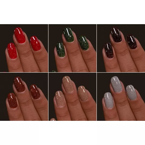 imageILNP Home for the Holidays  Holographic Holiday Nail Polish Collection