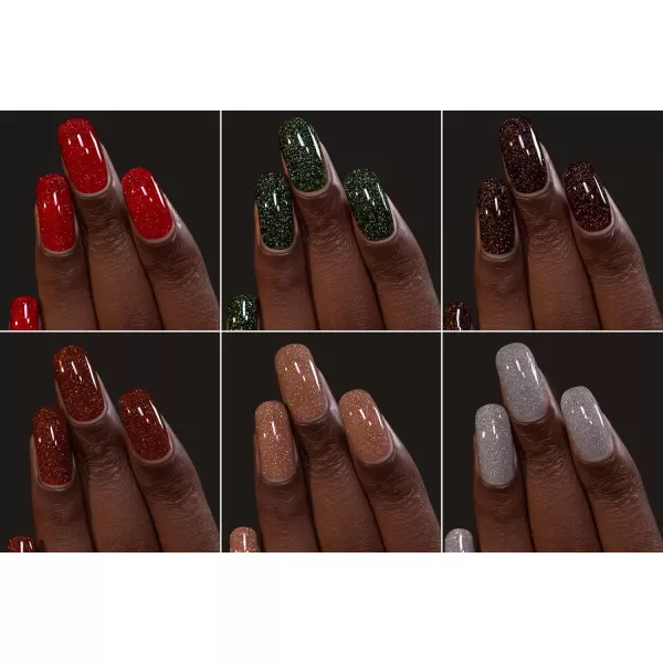 imageILNP Home for the Holidays  Holographic Holiday Nail Polish Collection