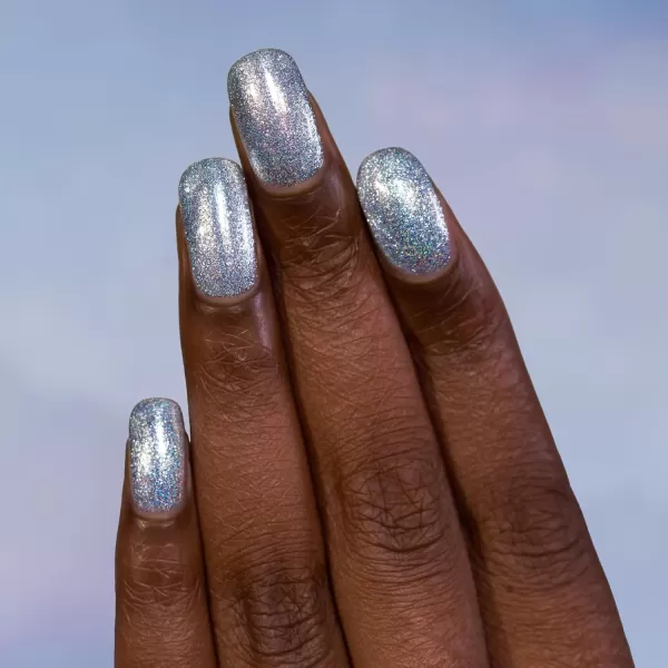 imageILNP Snowkissed  Pale Icy Blue Ultra Metallic Nail Polish