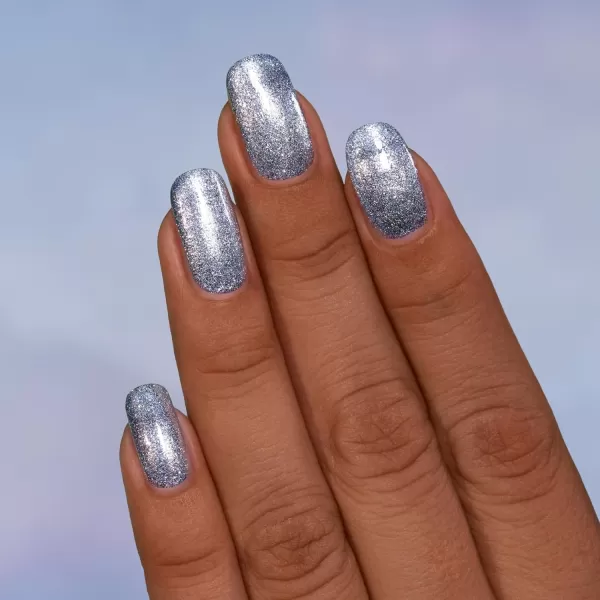 imageILNP Snowkissed  Pale Icy Blue Ultra Metallic Nail Polish