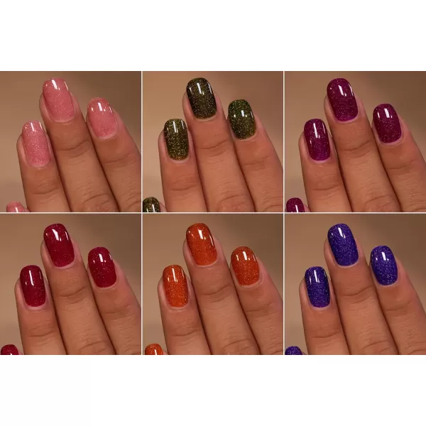 imageILNP Vineyard Collection  Romantic Holographic Jelly Nail Polishes