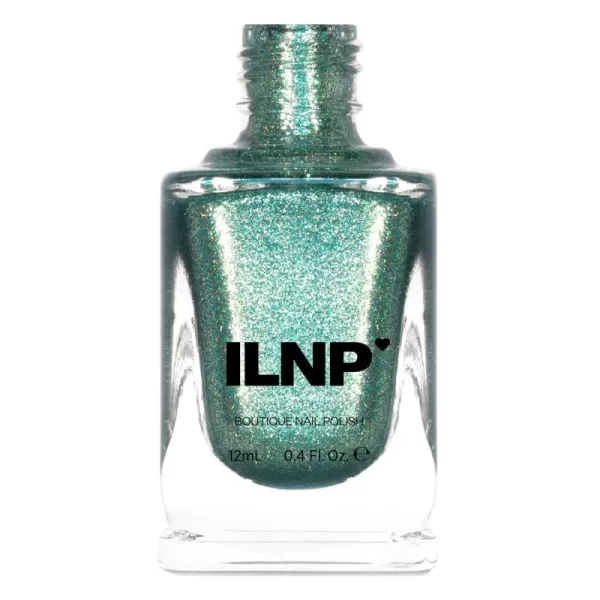 imageILNP Forever  Vivid Emerald Green Ultra Metallic Nail Polish