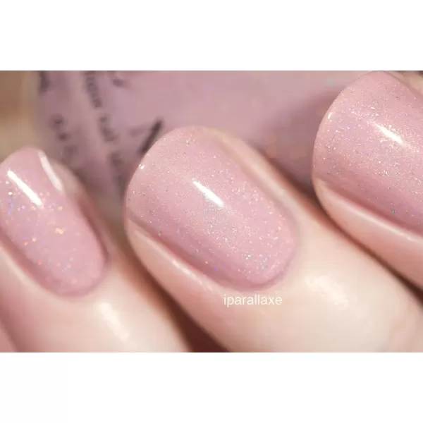 imageILNP Daisy Jane  Baby Pink Holographic Nail Polish