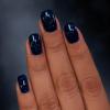 imageILNP Late Night  Deep Navy BlueBased Iridescent Flakie Shimmer Nail Polish