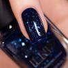 imageILNP Late Night  Deep Navy BlueBased Iridescent Flakie Shimmer Nail Polish