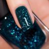 imageILNP Take a Bow  Deep TealBased Iridescent Flakie Shimmer Nail Polish