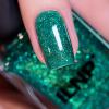 imageILNP Bear Hug  Cozy Cocoa Brown Holographic Jelly Nail PolishParadise