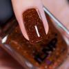 imageILNP Spiced Cider  Warm Rustic Brown Holographic Jelly Nail Polish