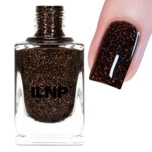 imageILNP Bear Hug  Cozy Cocoa Brown Holographic Jelly Nail PolishBear Hug