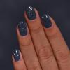 imageILNP Thundercloud  Dark Grey Flakie Shimmer Nail Polish