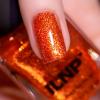 imageILNP Carved  JackOLantern Orange Shimmer Nail Polish