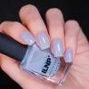 imageILNP Milk Tea  Pastel Orange Speckled Nail PolishUp Above
