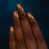 imageILNP Pyro  Eerie Dark GreyBlue Shimmer Nail Polish  Vegan Cruelty Free Non Toxic