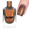 imageILNP Pyro  Eerie Dark GreyBlue Shimmer Nail Polish  Vegan Cruelty Free Non Toxic