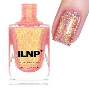 imageILNP Brightside  Fiery Orange Shimmer Nail PolishPink Lemonade