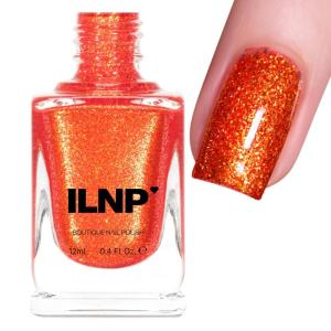 imageILNP Carved  JackOLantern Orange Shimmer Nail Polish