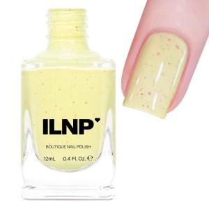 imageILNP Milk Tea  Pastel Orange Speckled Nail PolishLemon Cake