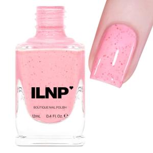 imageILNP Milk Tea  Pastel Orange Speckled Nail PolishStrawberry Shake